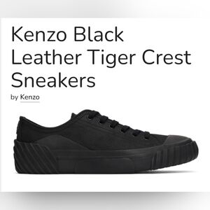 Kenzo Tiger Crest Low Top Sneaker